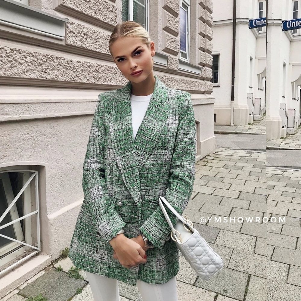 ZARA Tweed Blazer